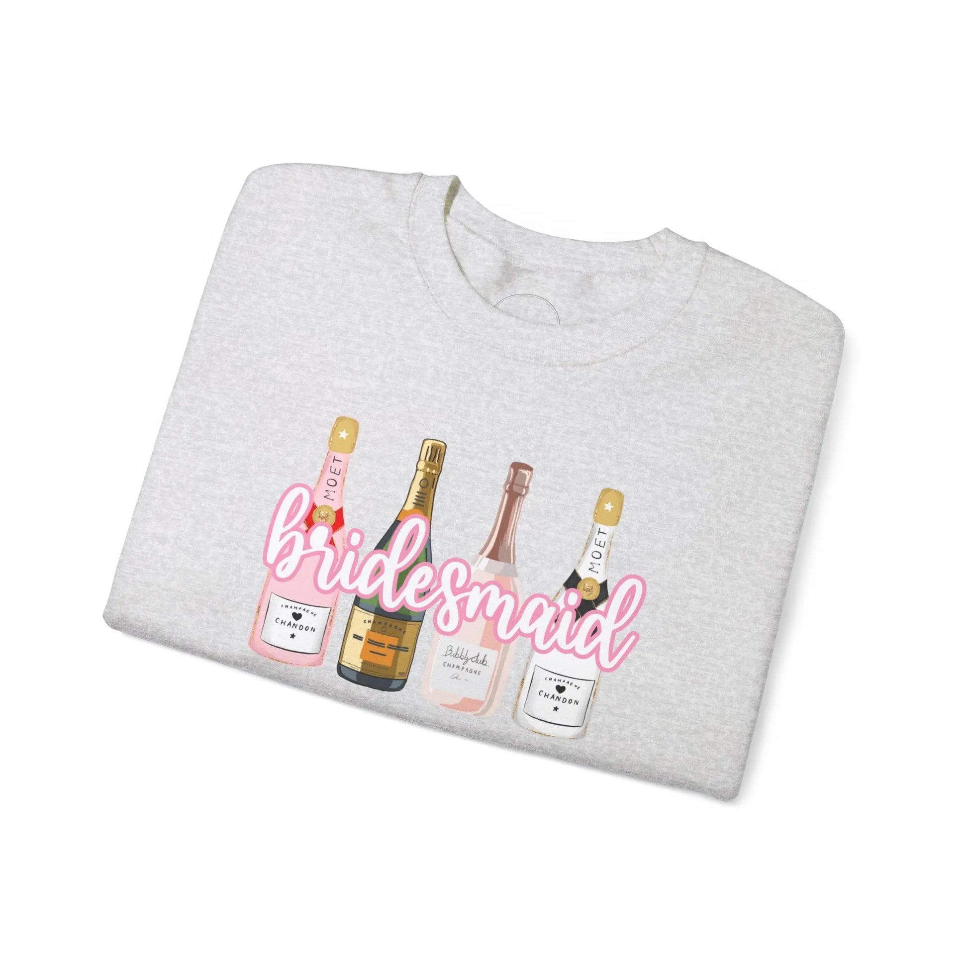 Champagne Dreams Bridal Collection - Bridesmaid Sweatshirt Printify