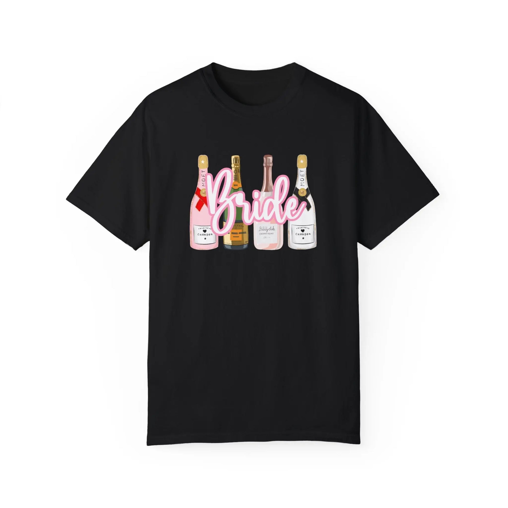 Champagne Dreams Bridal Collection - Crewneck T-Shirt Printify