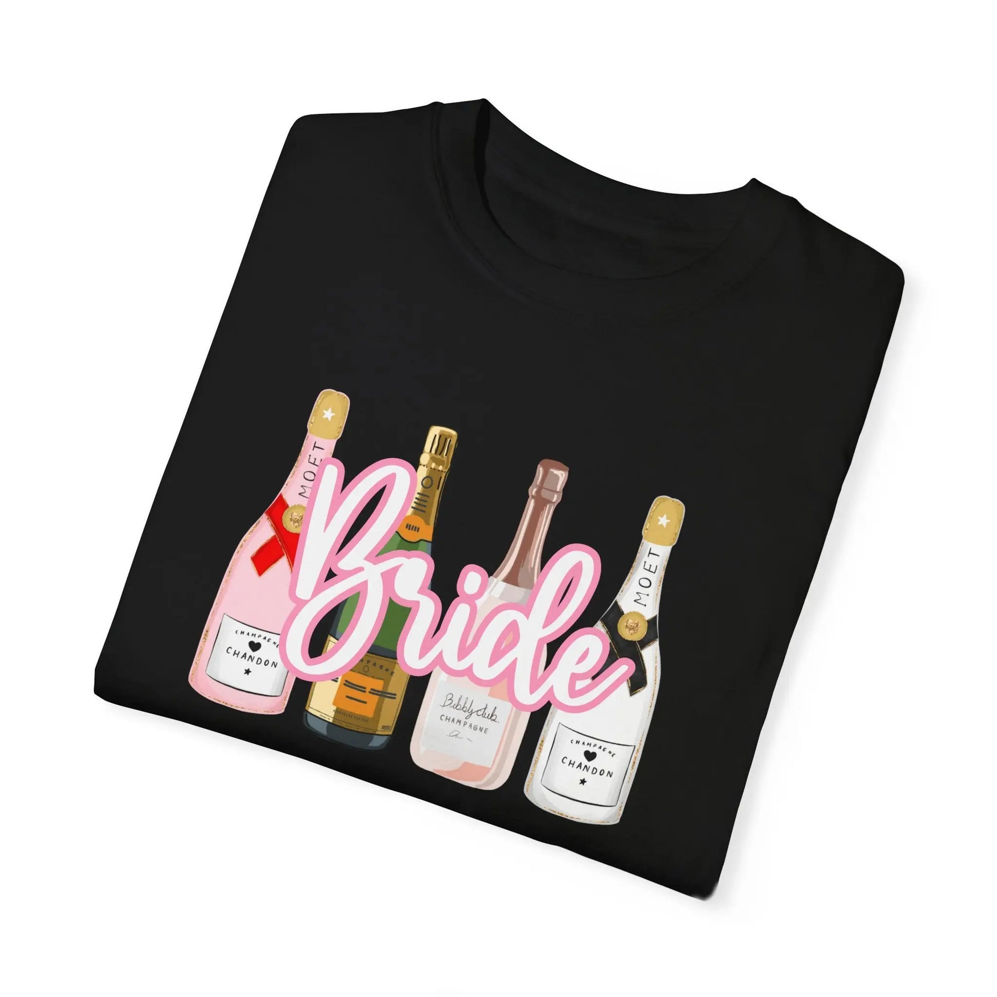Champagne Dreams Bridal Collection - Crewneck T-Shirt Printify