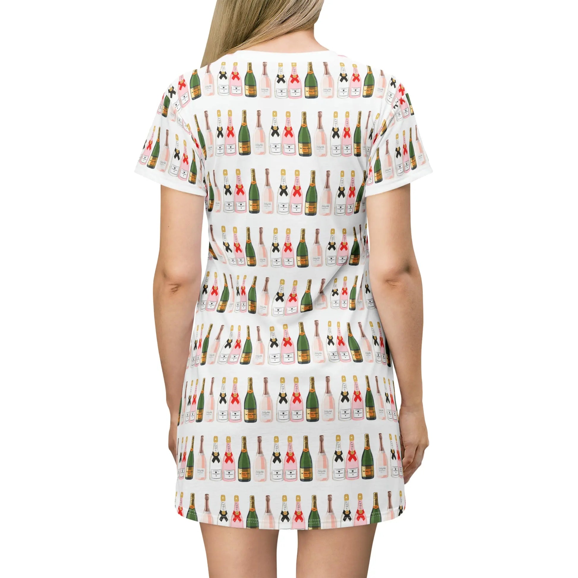 Champagne Dreams Collection - MOH T-Shirt Dress Printify