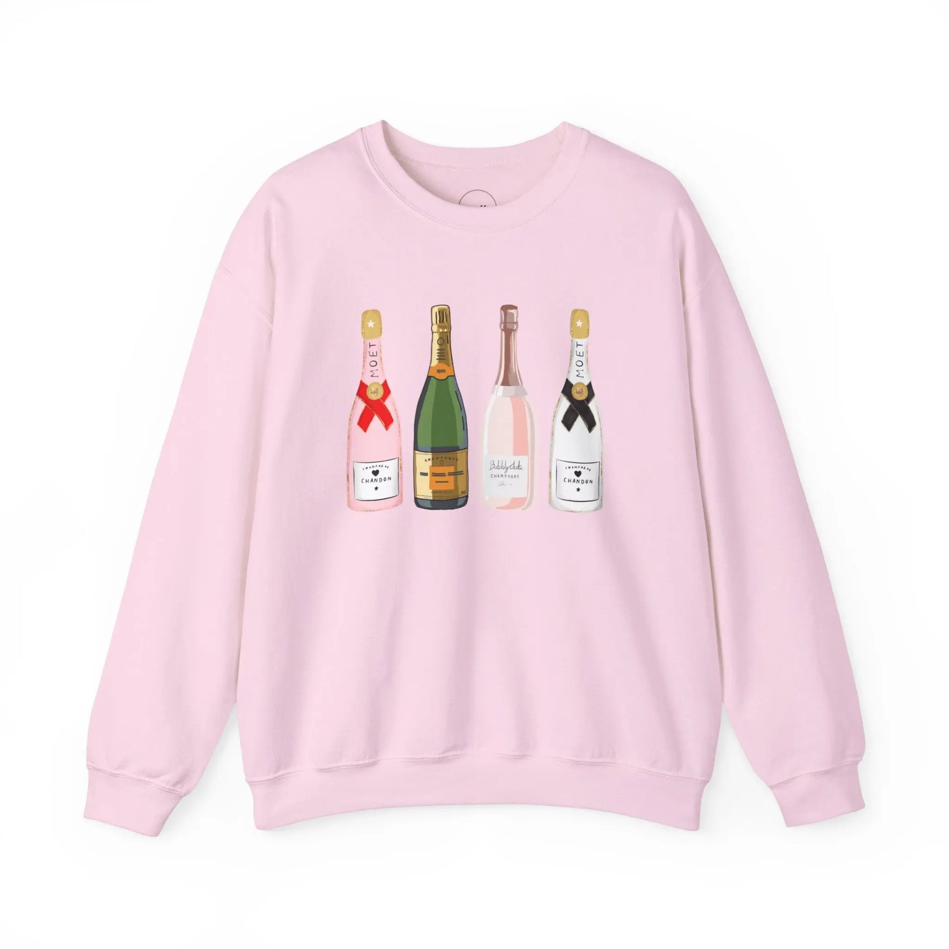 Champagne Problems Crewneck Sweatshirt Printify