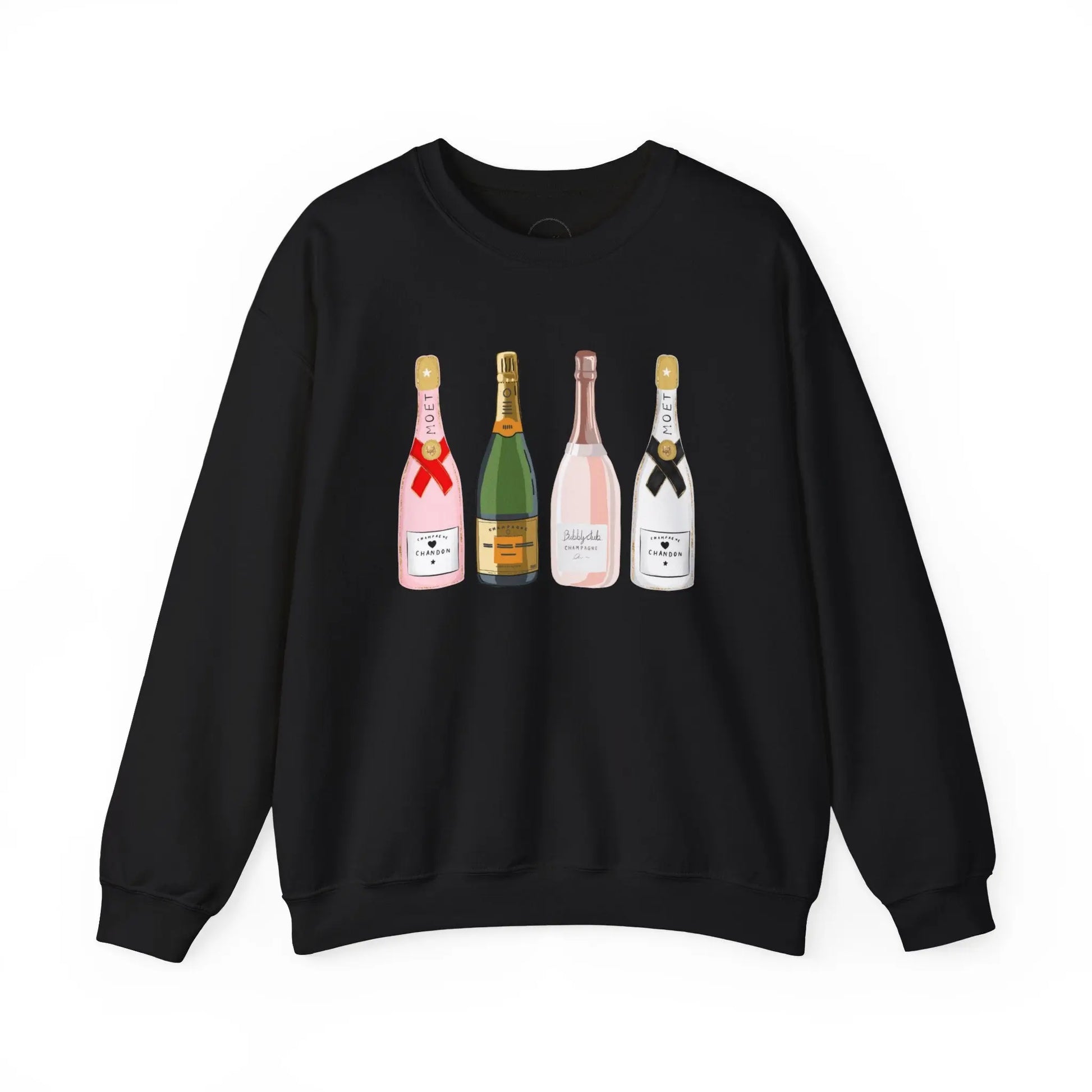 Champagne Problems Crewneck Sweatshirt Printify