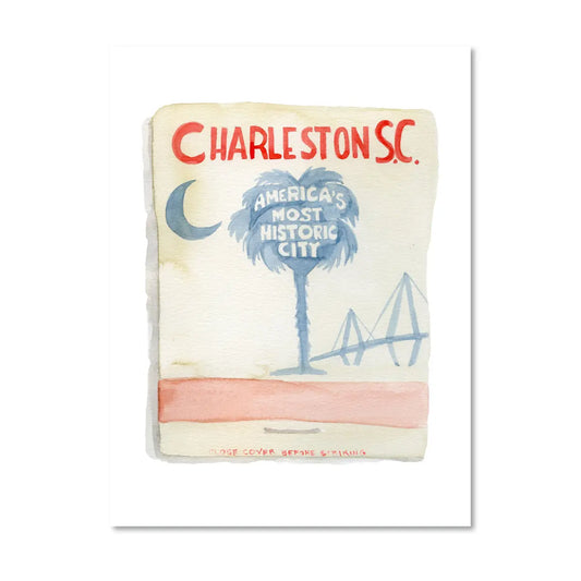 Charleston Matchbook Furbish Studio