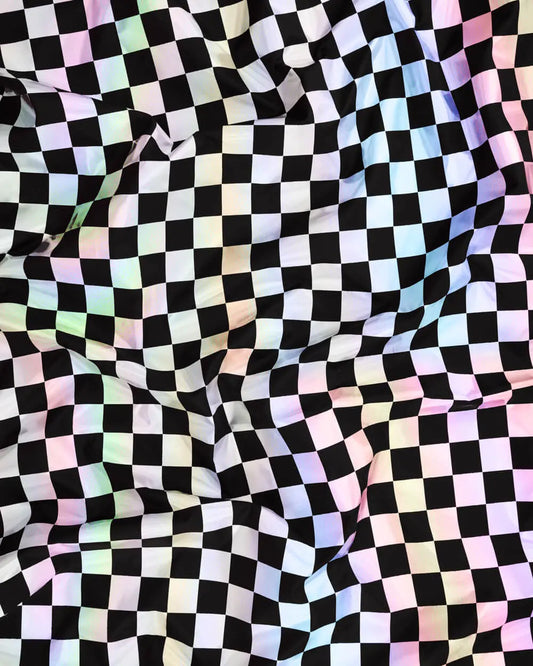 Checked Out Tablecloth - washable table cover xo, Fetti
