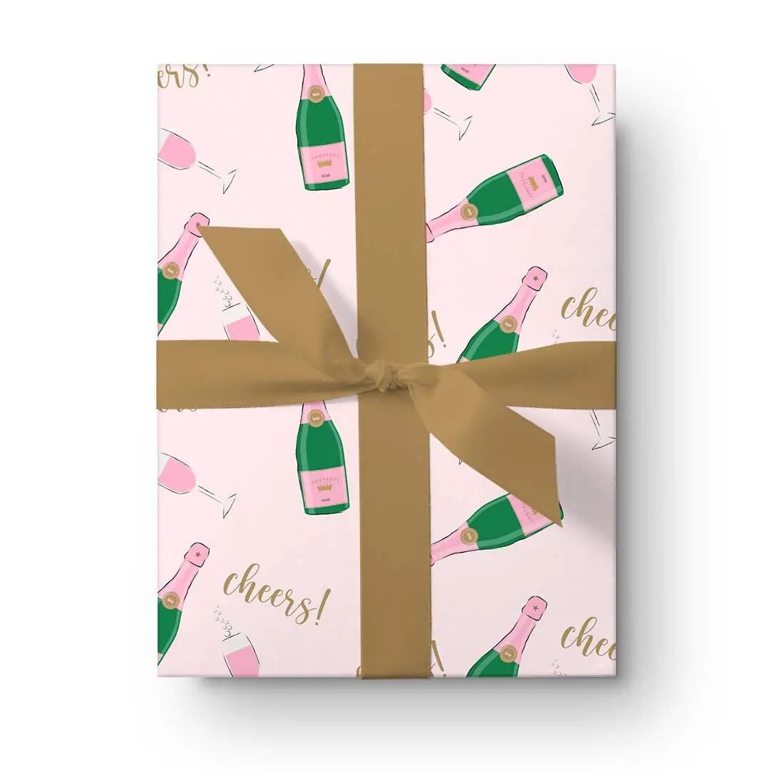 Clairebella Gift Wrap - Champagne CB Studio