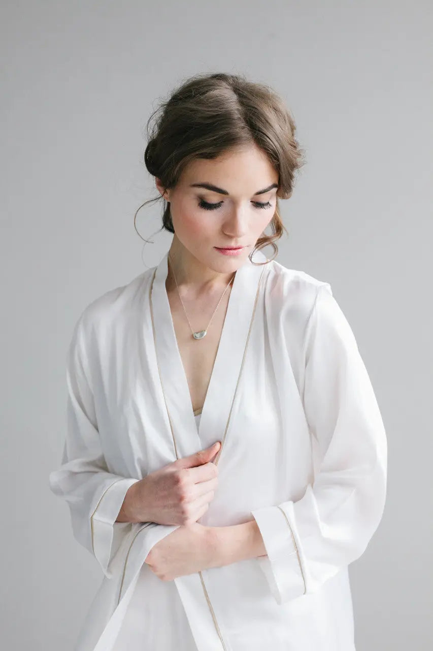 Classic Silk Robe Salua Lingerie