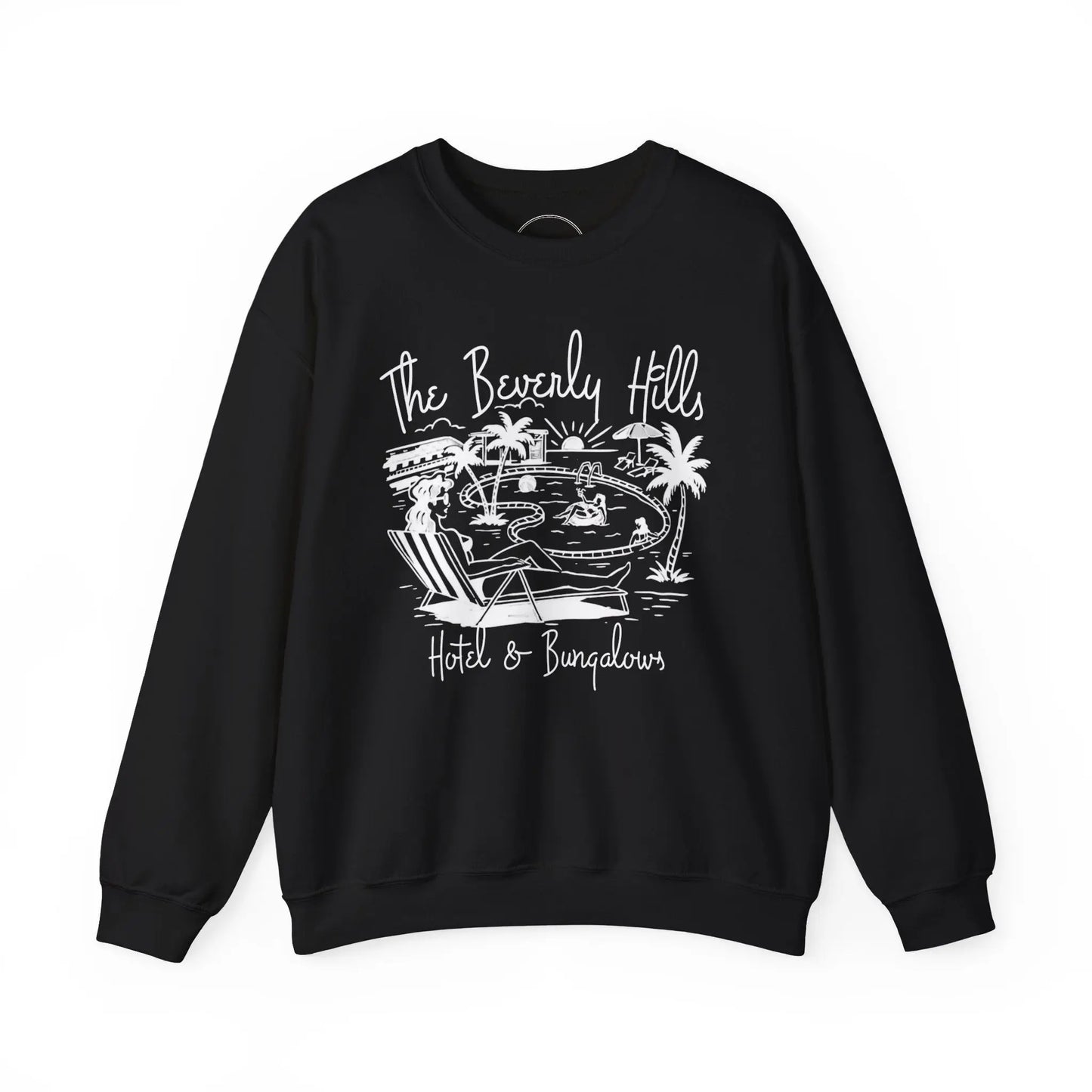 Club Beverly Hills Crewneck Sweatshirt Printify