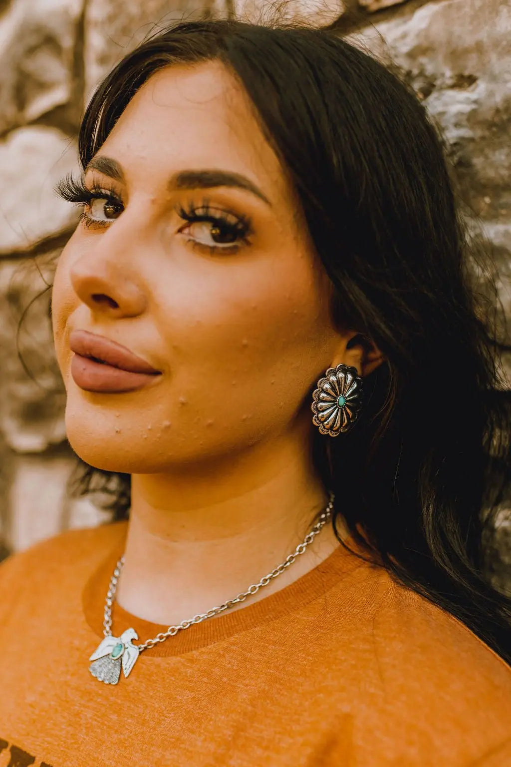Concho Turquoise Studs Wild Junkie