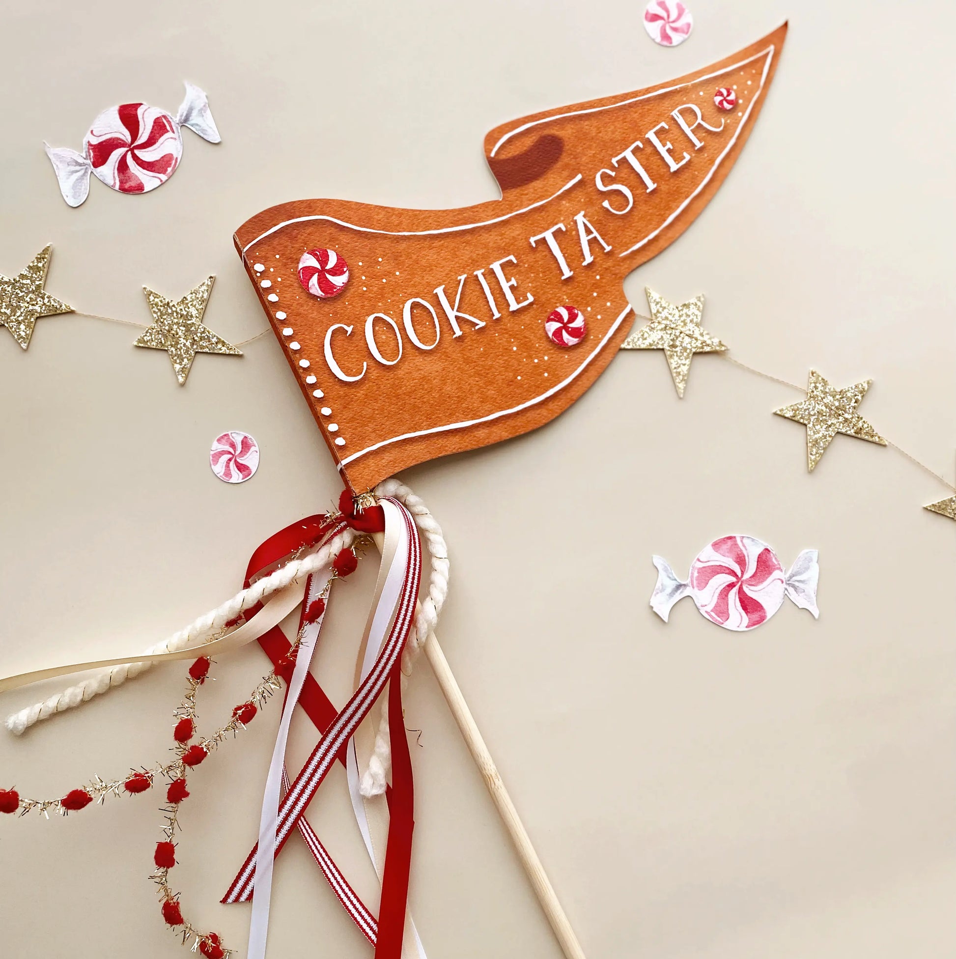 Cookie Taster Party Pennant Cami Monet