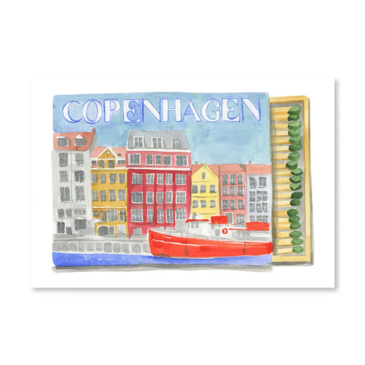 Copenhagen Matchbook Furbish Studio