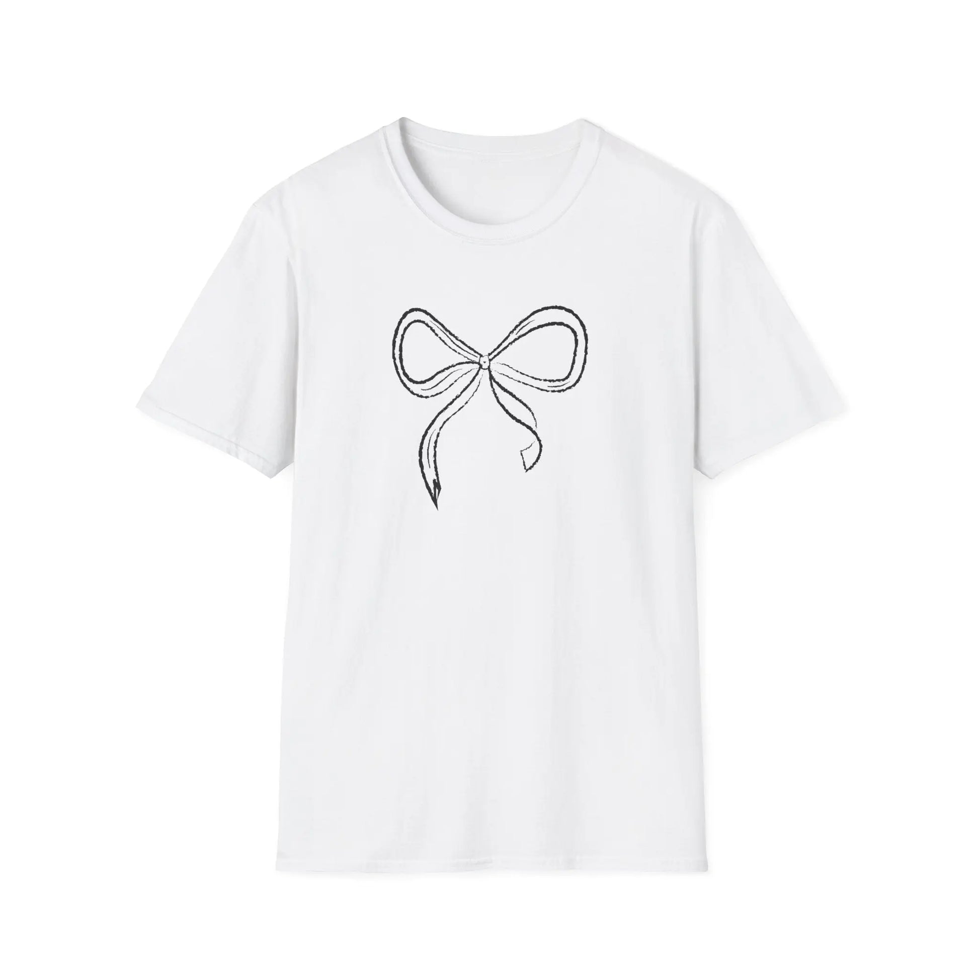 Coquette Bow Softstyle T-Shirt Printify