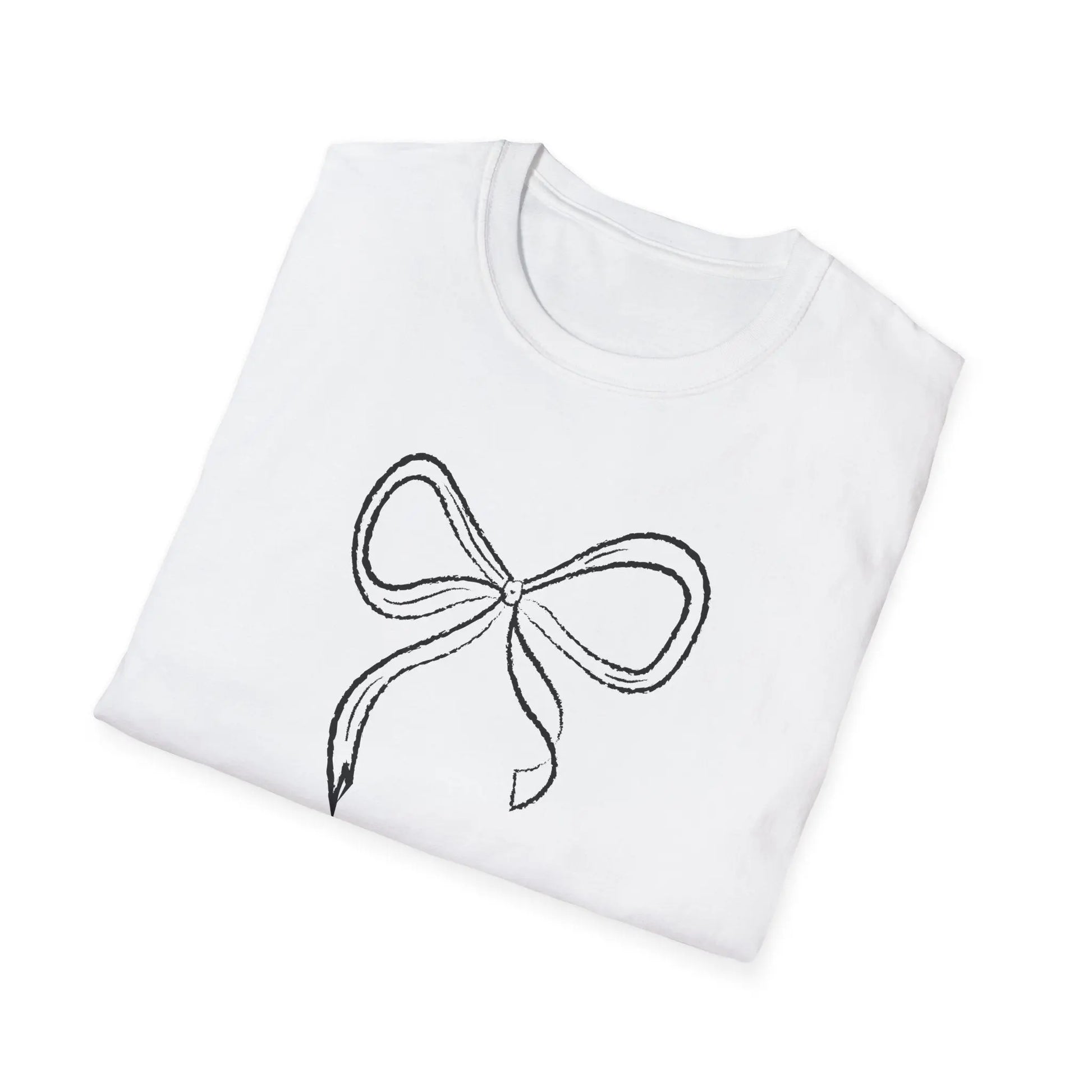 Coquette Bow Softstyle T-Shirt Printify