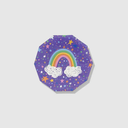 Coterie x Sparkella Rainbow Small Plates (10 per pack) Coterie