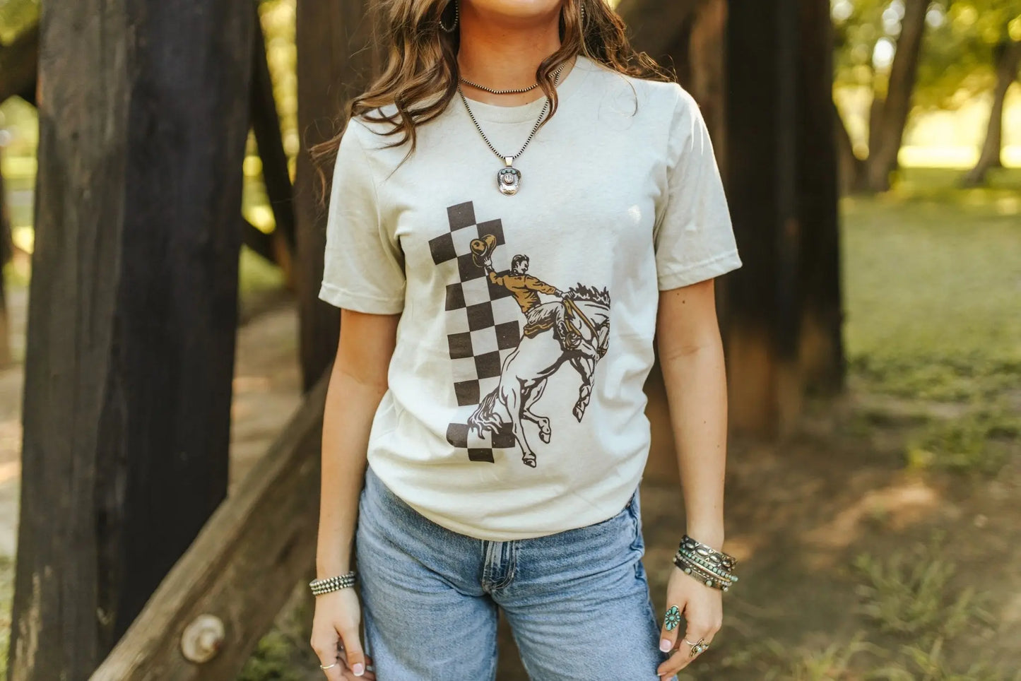 Cowboy Rider Graphic Tee Wild Junkie