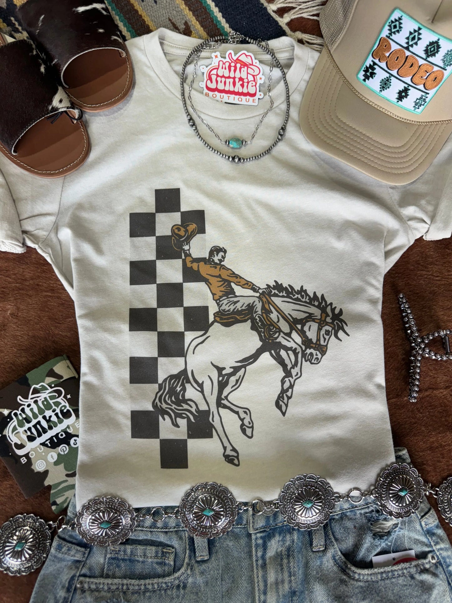Cowboy Rider Graphic Tee Wild Junkie