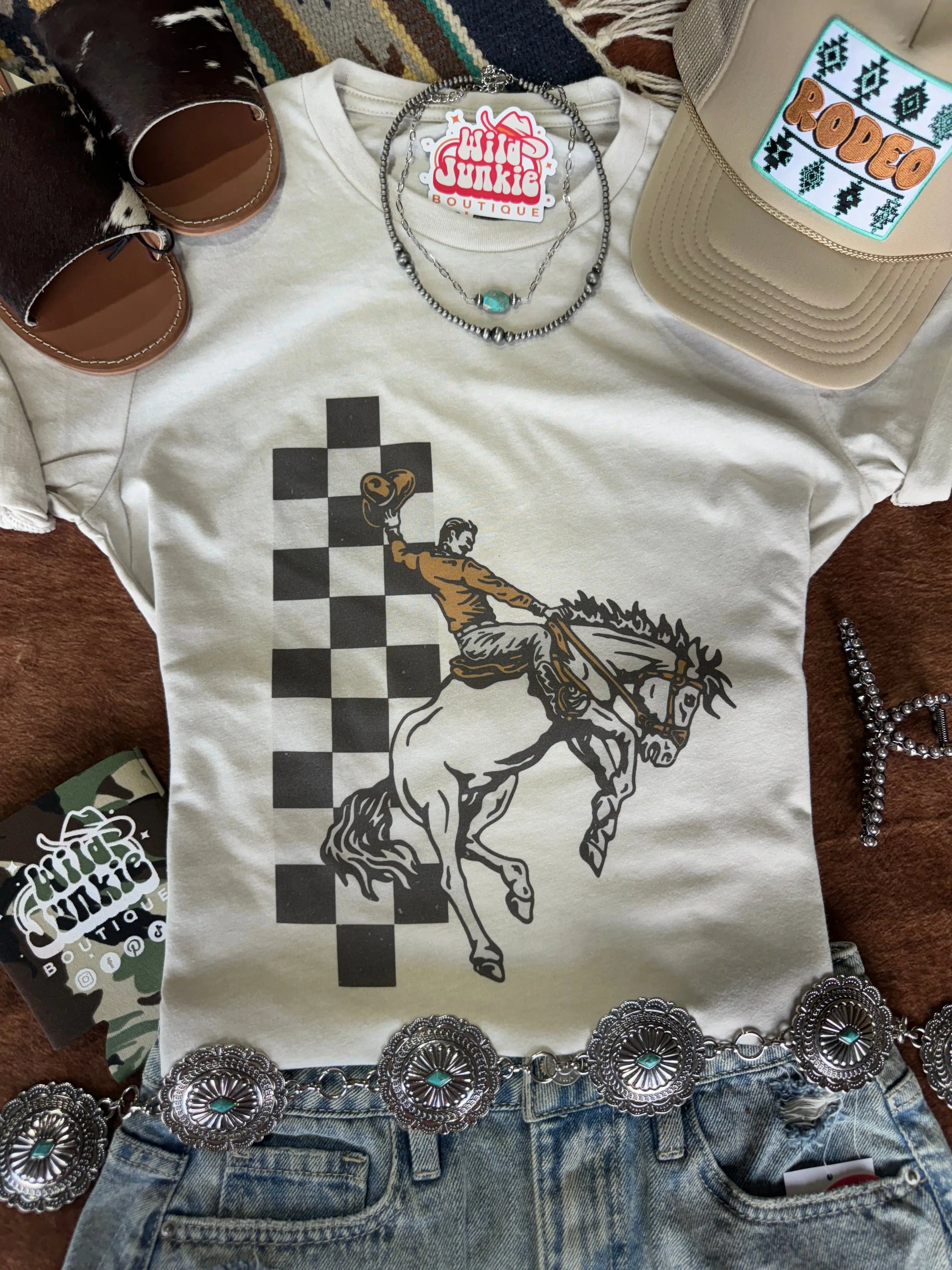 Cowboy Rider Graphic Tee Wild Junkie