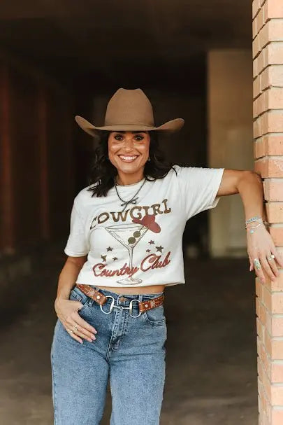 Cowgirl Country Club Graphic Tee Wild Junkie