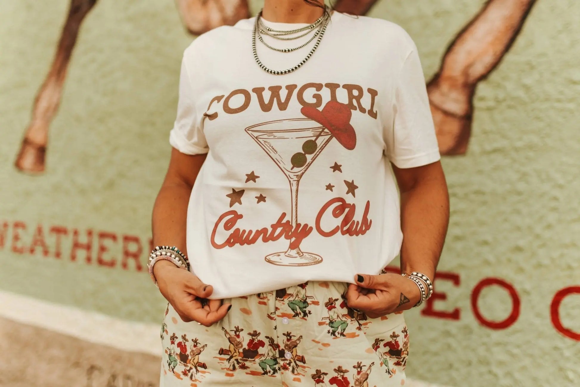 Cowgirl Country Club Graphic Tee Wild Junkie