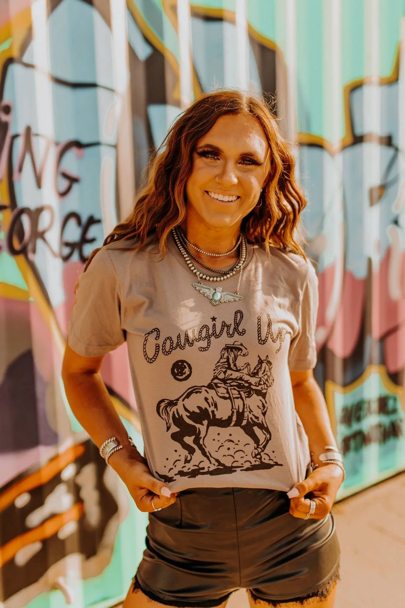 Cowgirl Up Graphic Tee Wild Junkie