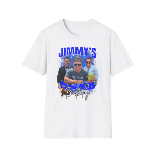 Custom 50th Birthday T-Shirt  - Unisex Softstyle Tee Printify