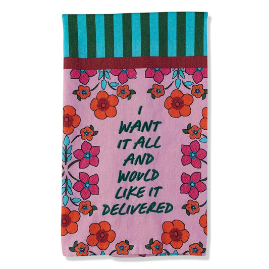 Delivered Dish Towel Furbish Studio