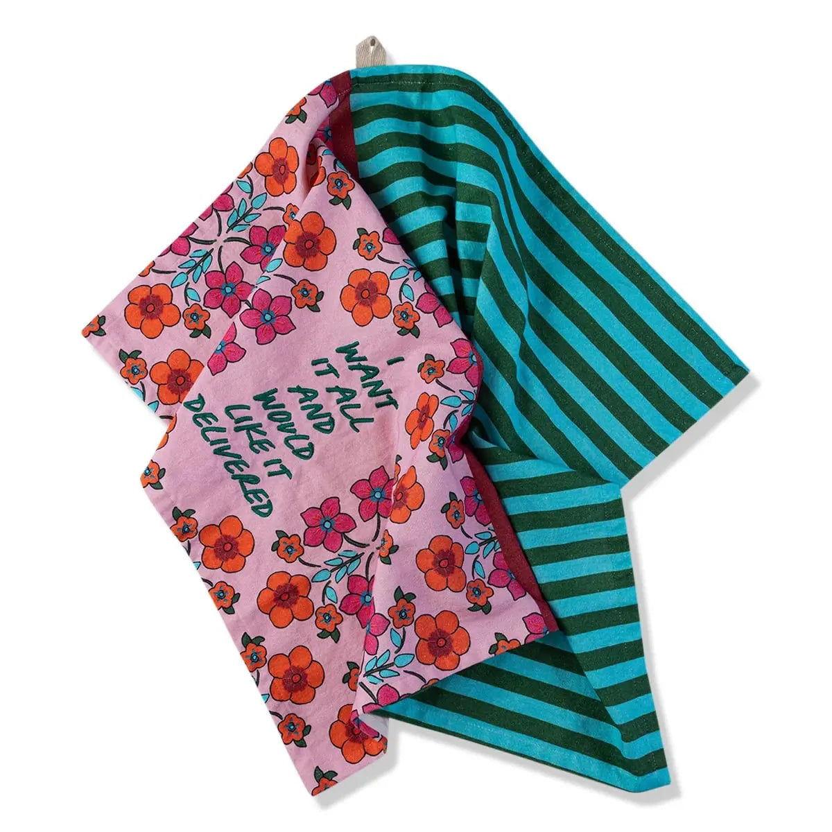 Delivered Dish Towel Furbish Studio