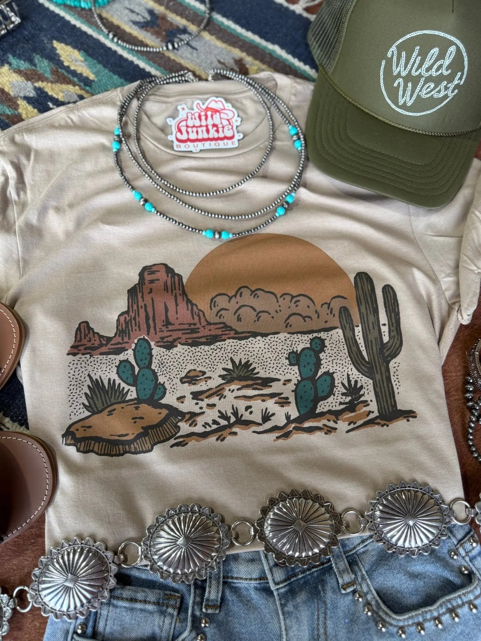 Desertscape Graphic Tee Wild Junkie