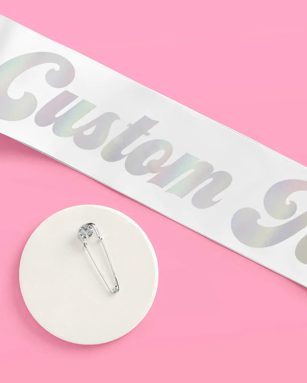 Disco Custom Sash - customizable sash xo, Fetti