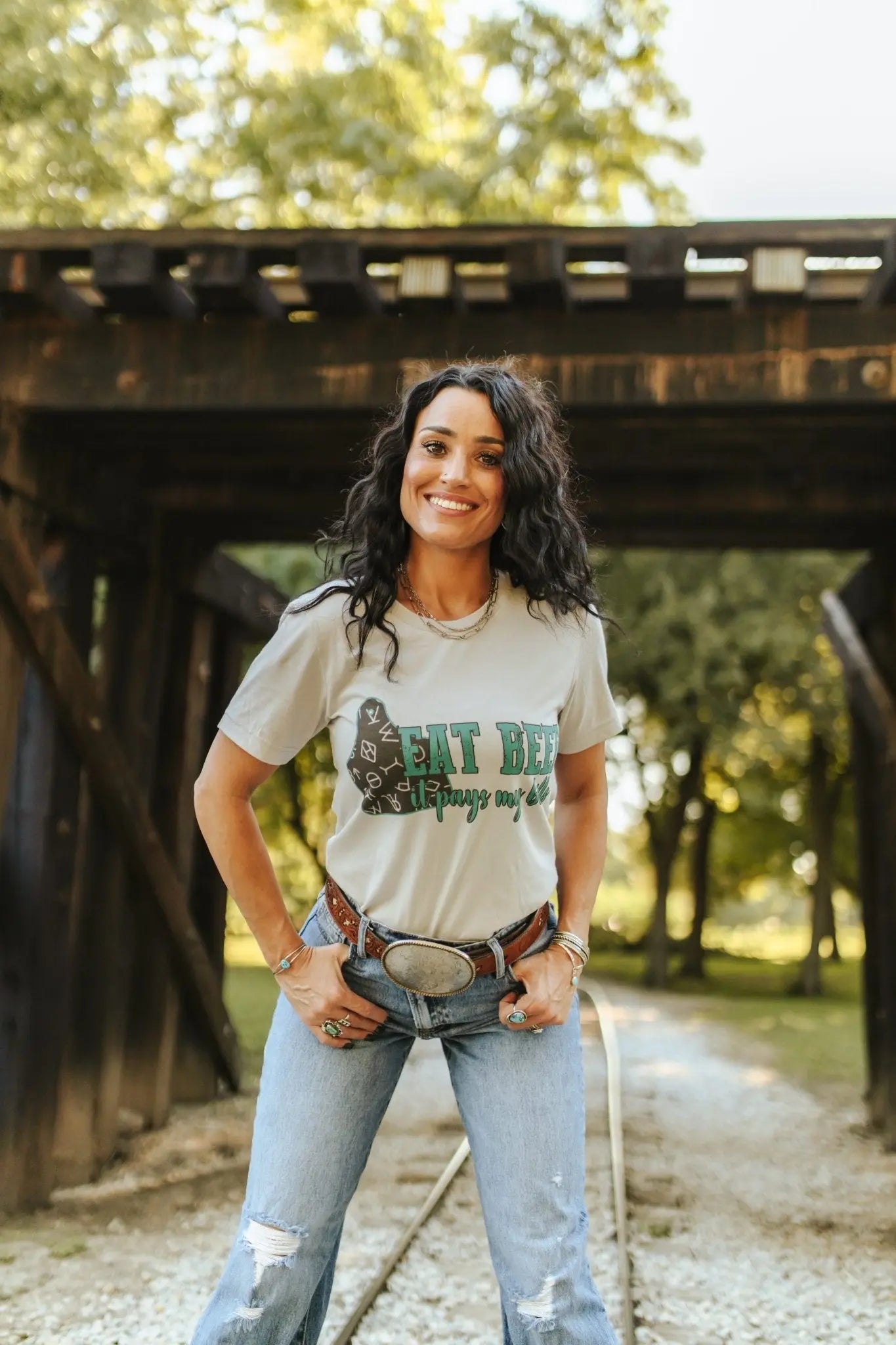 Eat Beef It Pays My Bills Graphic Tee Wild Junkie