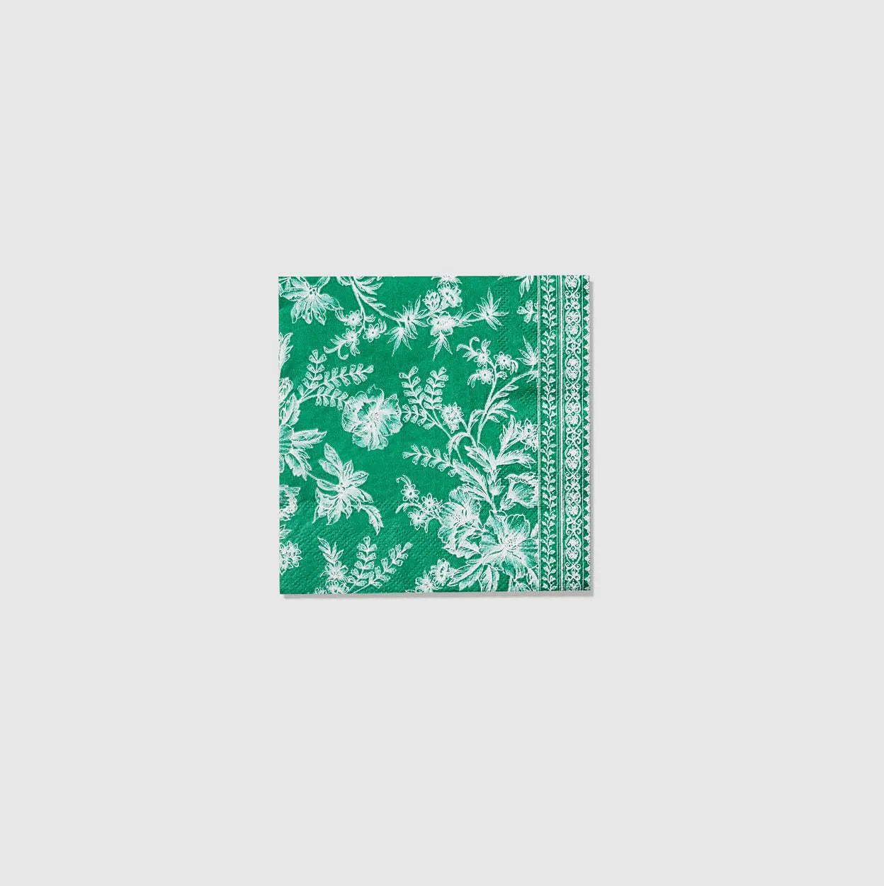 Emerald Toile Cocktail Napkins (25 per pack) Coterie