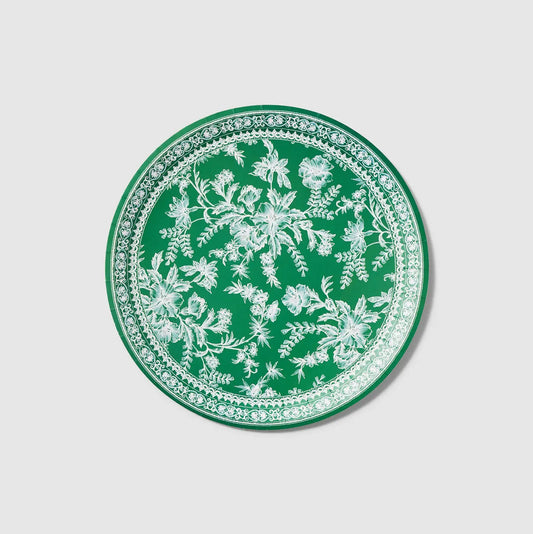 Emerald Toile Large Plates (10 per pack) Coterie