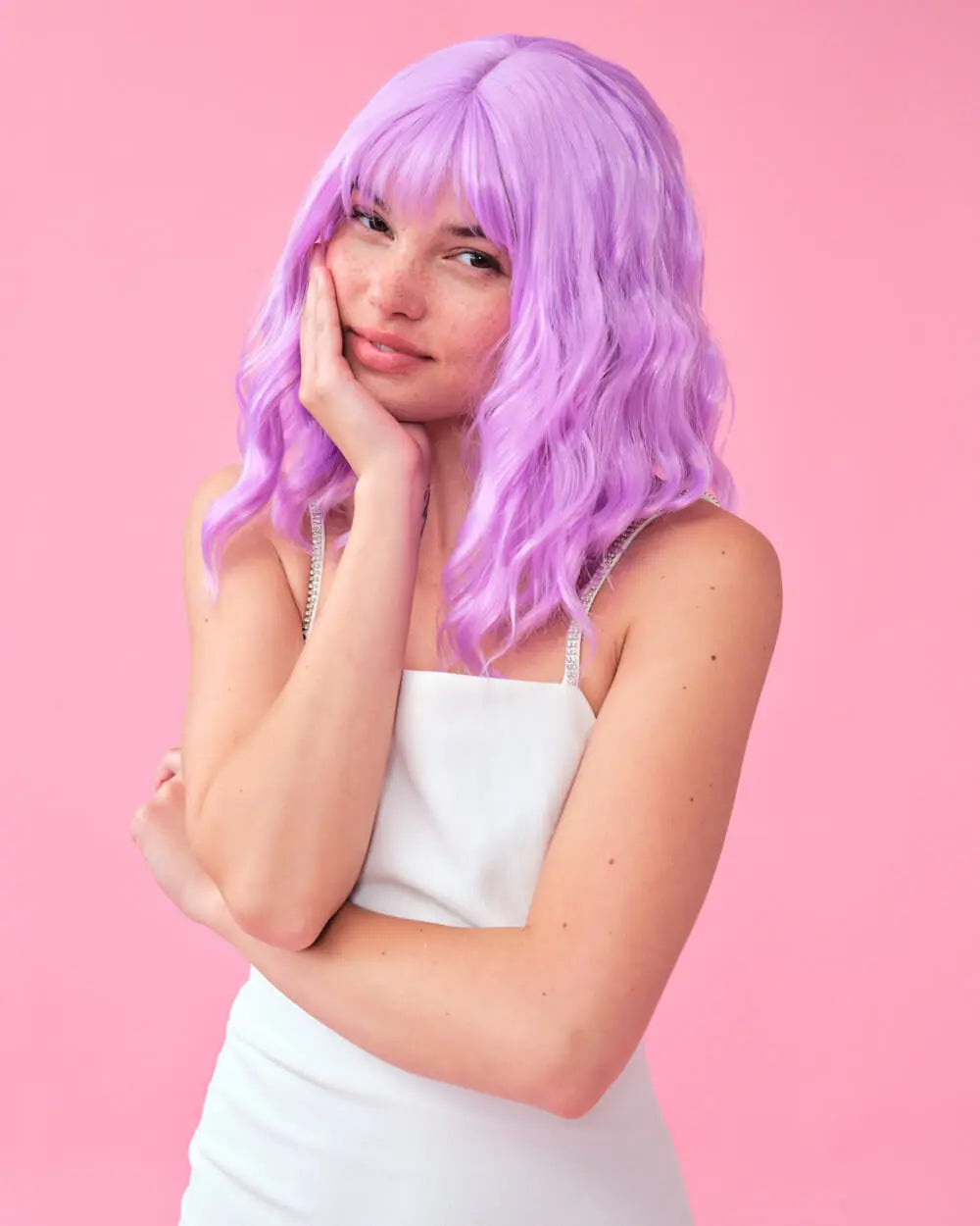 Euphoria Wig - pastel purple wig xo, Fetti