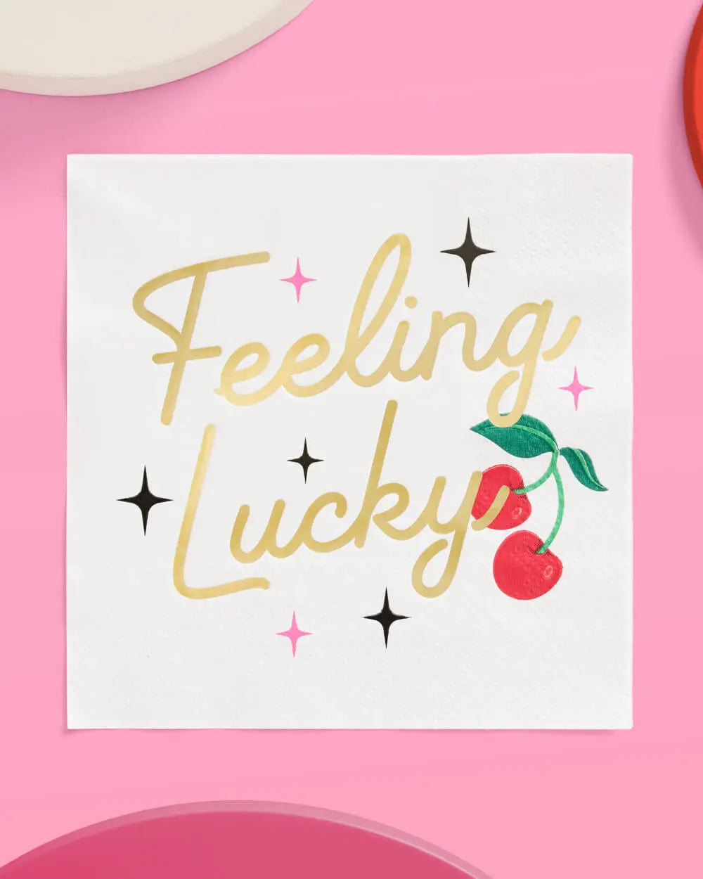 Feeling Lucky Napkins - 25 paper napkins xo, Fetti