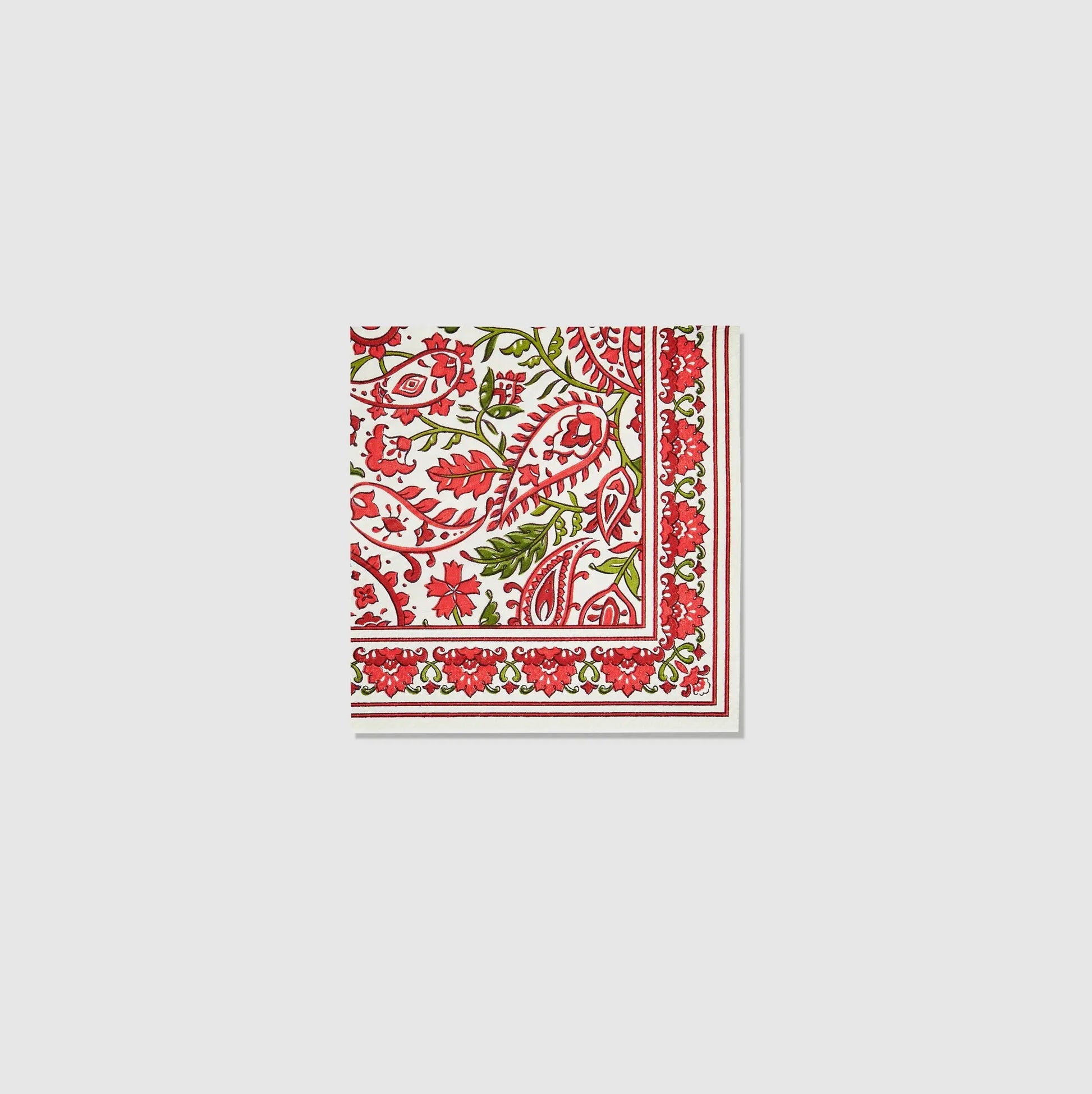 Festive Paisley Cocktail Napkins (25 per pack) Coterie