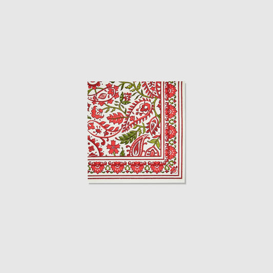Festive Paisley Cocktail Napkins (25 per pack) Coterie