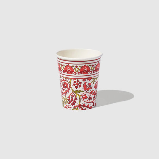 Festive Paisley Cups (10 per pack) Coterie