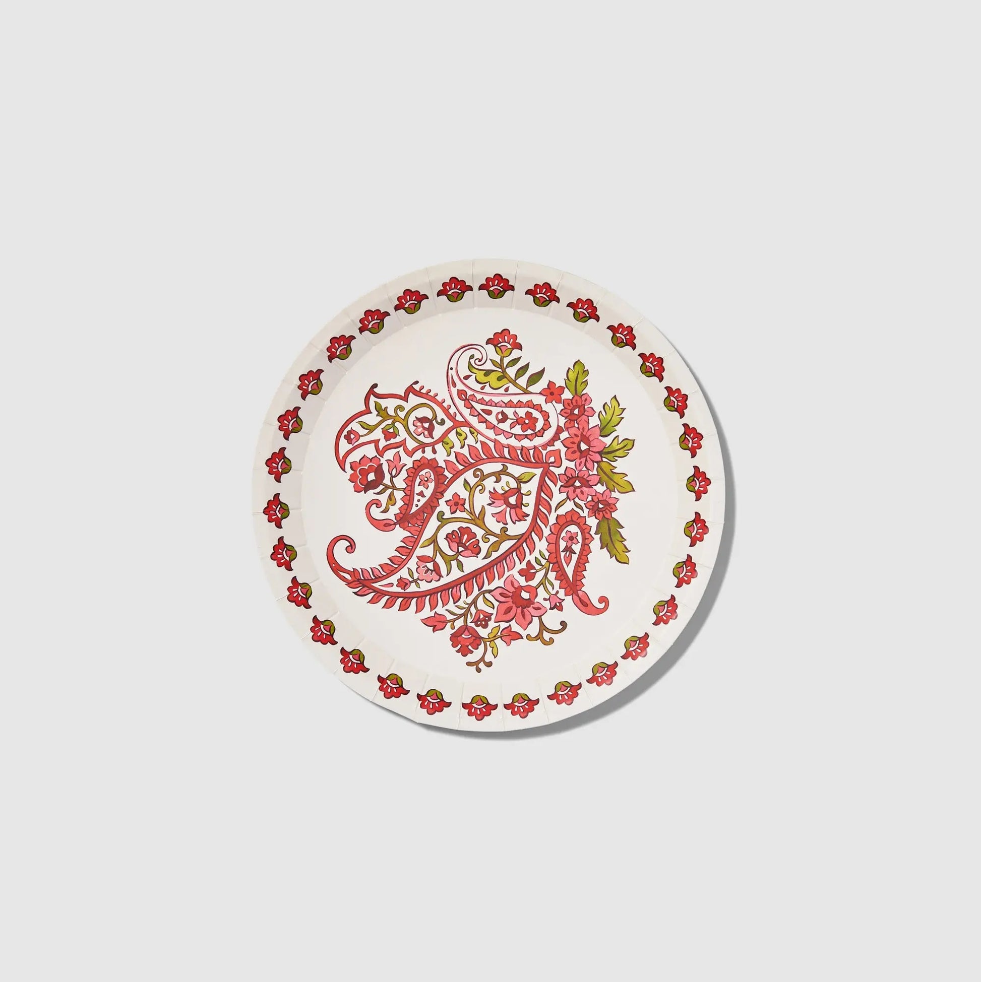Festive Paisley Small Plates (10 per pack) Coterie