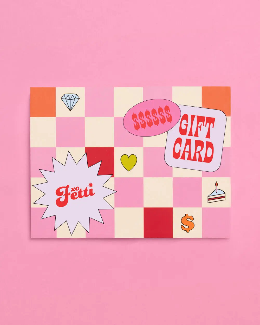 Fetti Gift Card - the perfect present xo, Fetti