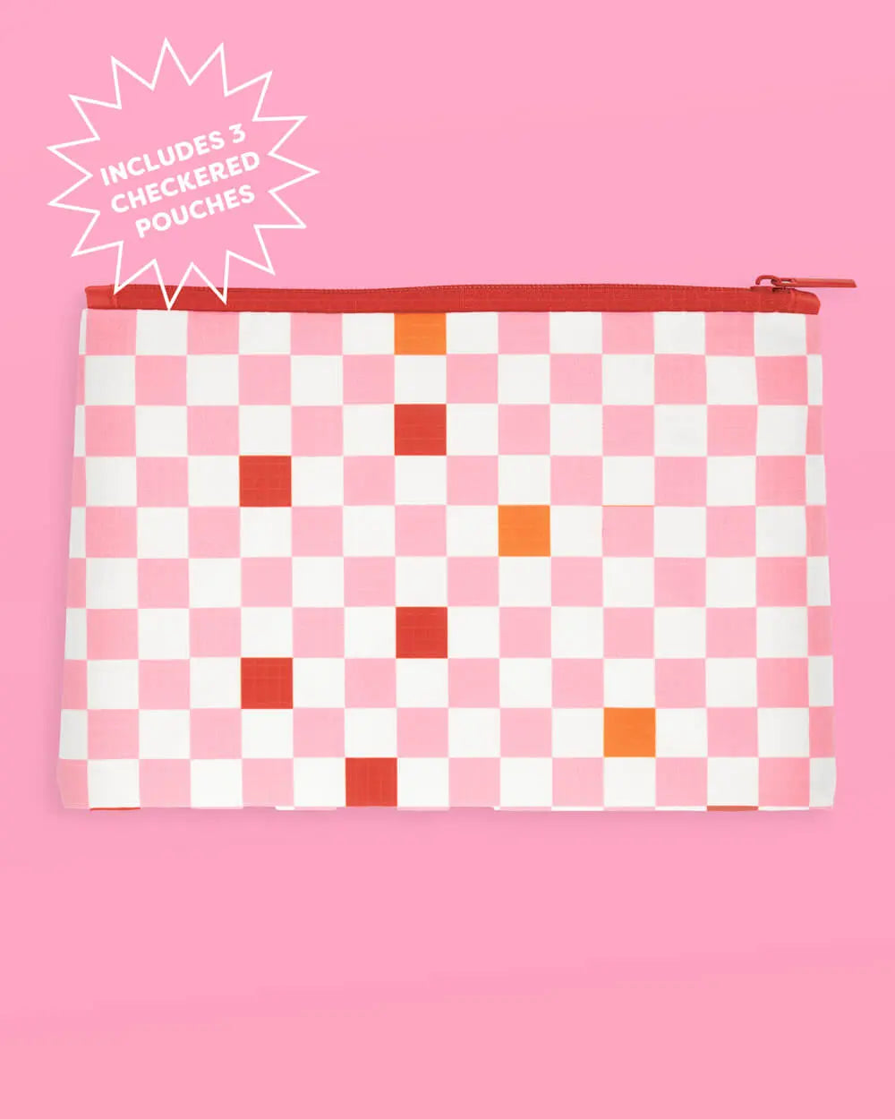 Fetti Pouches - 4 reusable nylon pouches xo, Fetti
