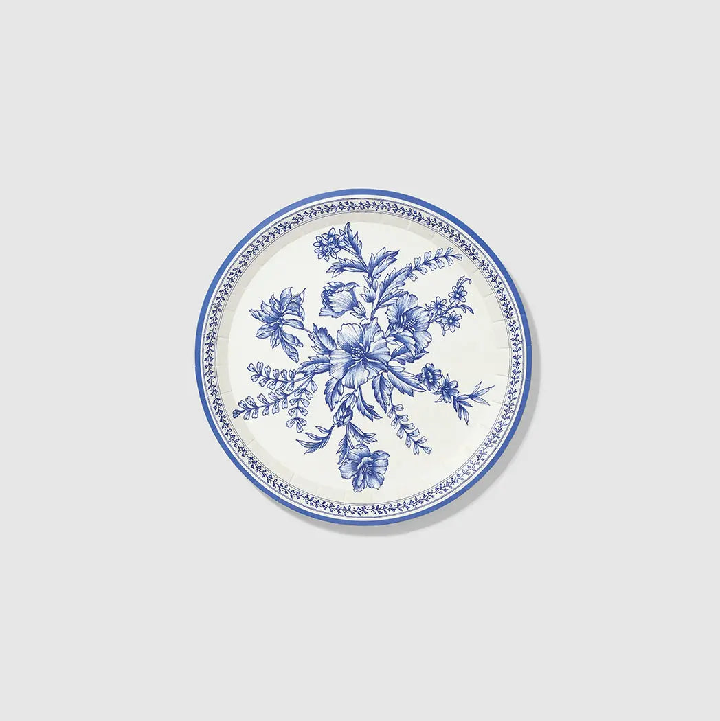 French Toile Small Plates (10 per pack) Coterie