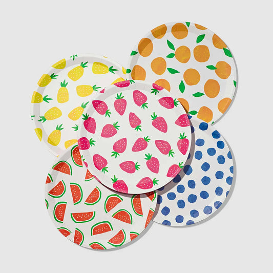Fruit Punch Large Plates (10 per pack) Coterie