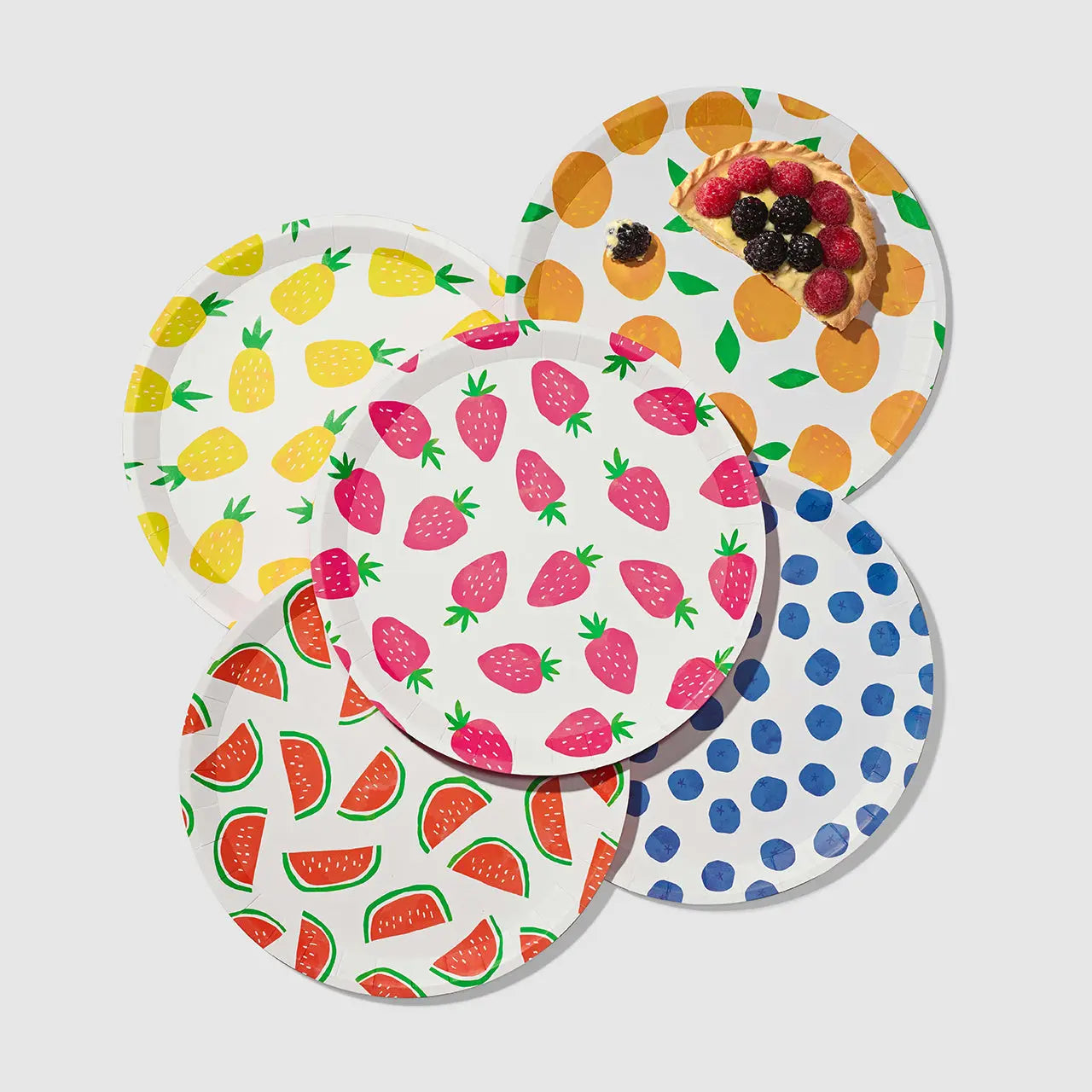 Fruit Punch Large Plates (10 per pack) Coterie