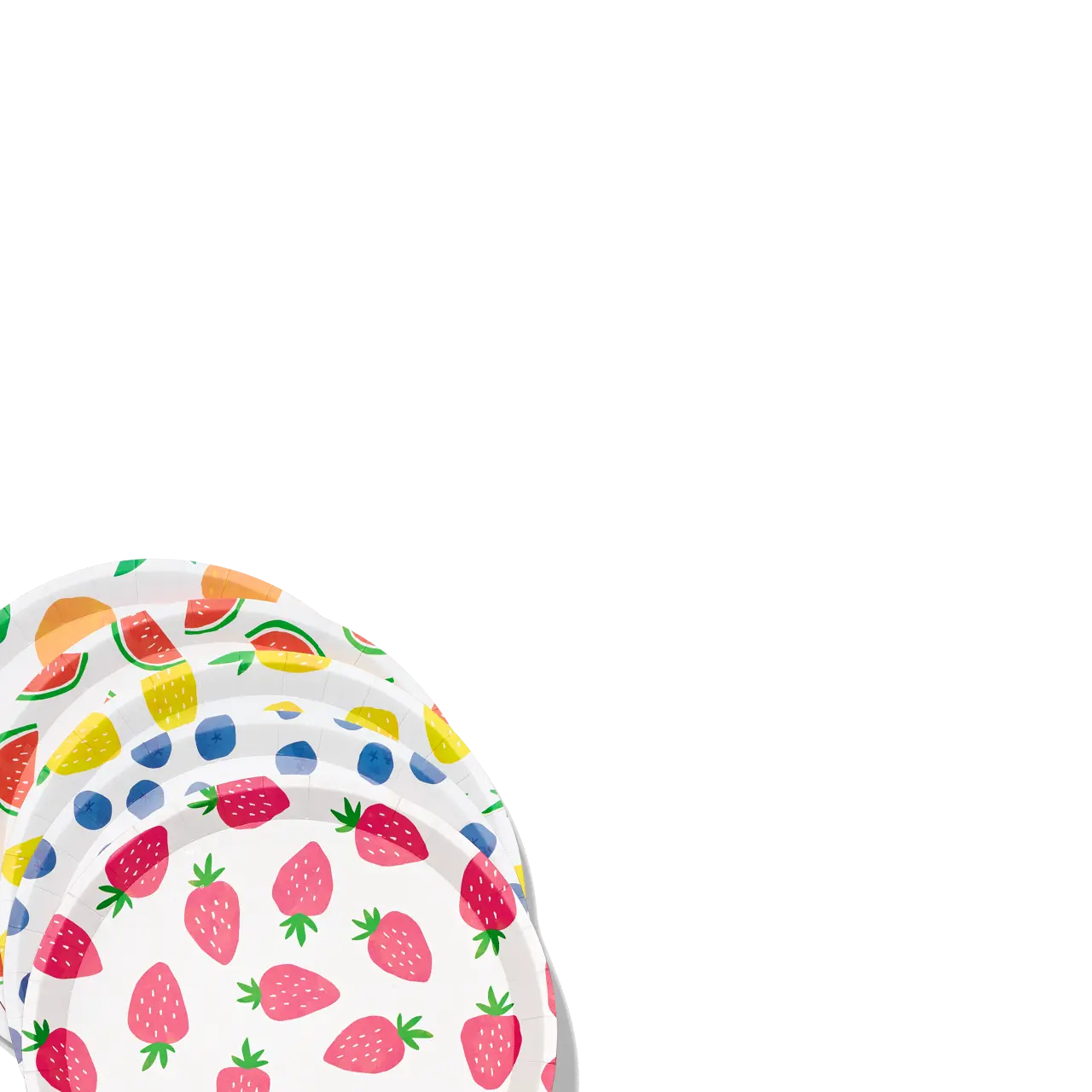 Fruit Punch Large Plates (10 per pack) Coterie