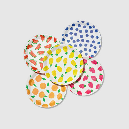 Fruit Punch Small Plates (10 per pack) Coterie