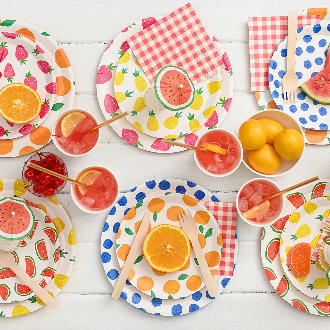 Fruit Punch Small Plates (10 per pack) Coterie