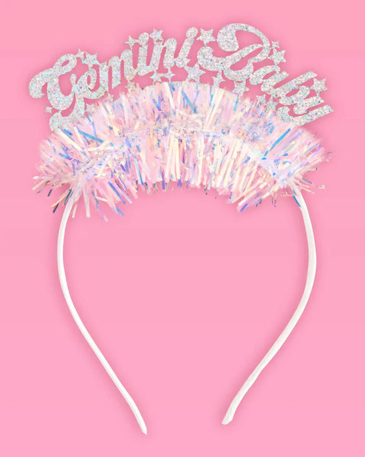 Gemini Baby Headband - fringe headband xo, Fetti