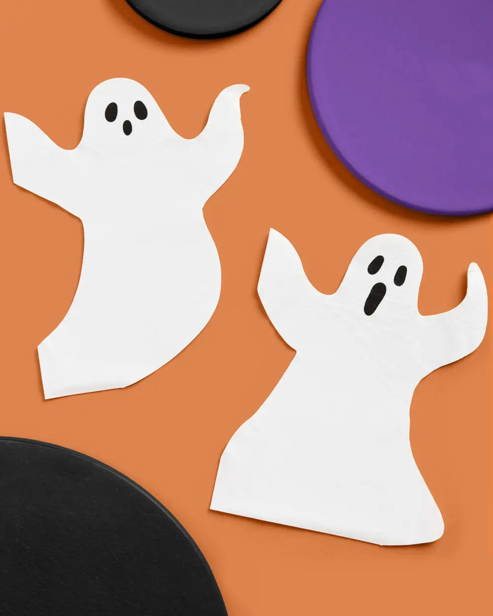 Ghost Napkins - 50 paper napkins xo, Fetti