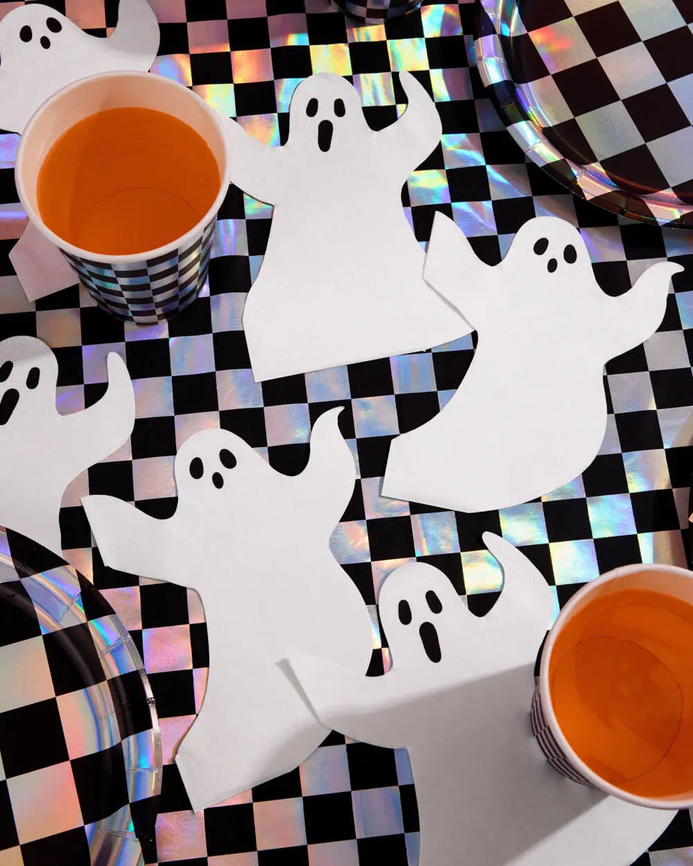 Ghost Napkins - 50 paper napkins xo, Fetti