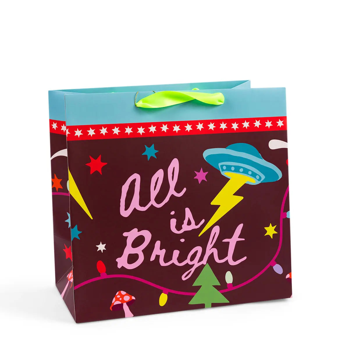 Gift Bag - All Is Bright Furbish Studio