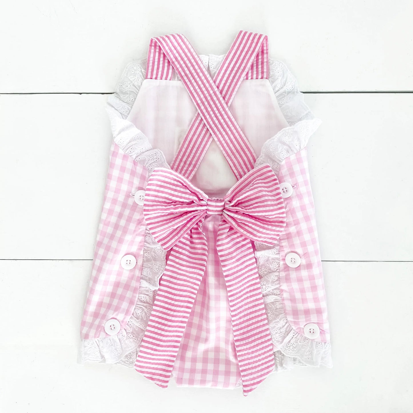 Girls Second Birthday Smocked Bubble - Latchkey